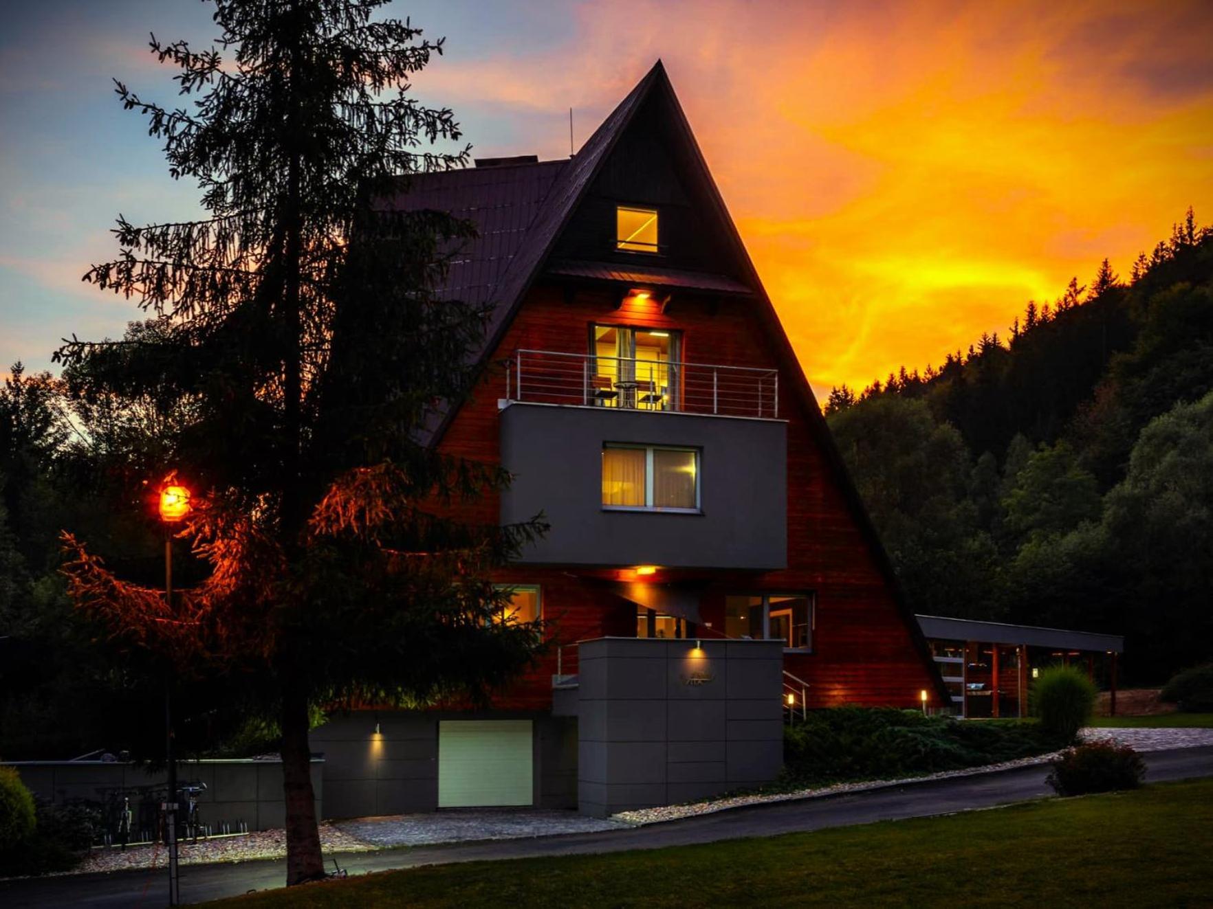 Vila Anna Wellness Halenkov Exterior foto
